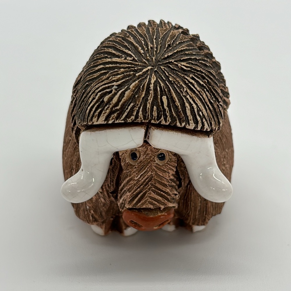 Artesania Rinconada Musk Ox Figurine